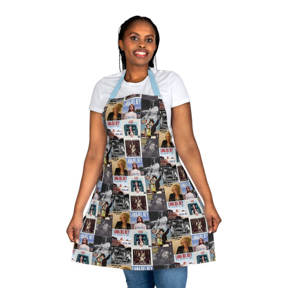 Lana Del Rey Album Cover Collage Apron