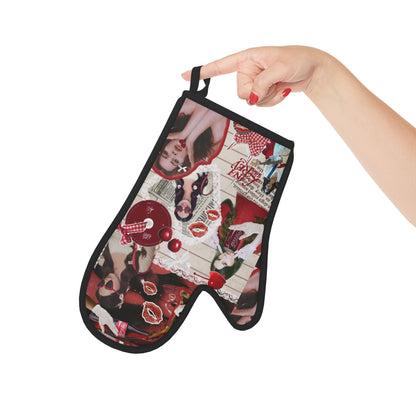 Lana Del Rey Cherry Coke Collage Oven Glove