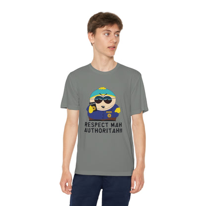 South Park Cartman Respect Mah Autheritah! Youth Competitor Tee