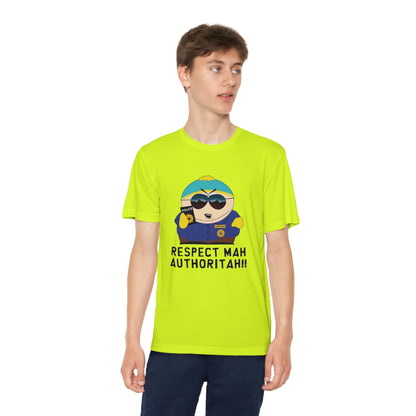 South Park Cartman Respect Mah Autheritah! Youth Competitor Tee