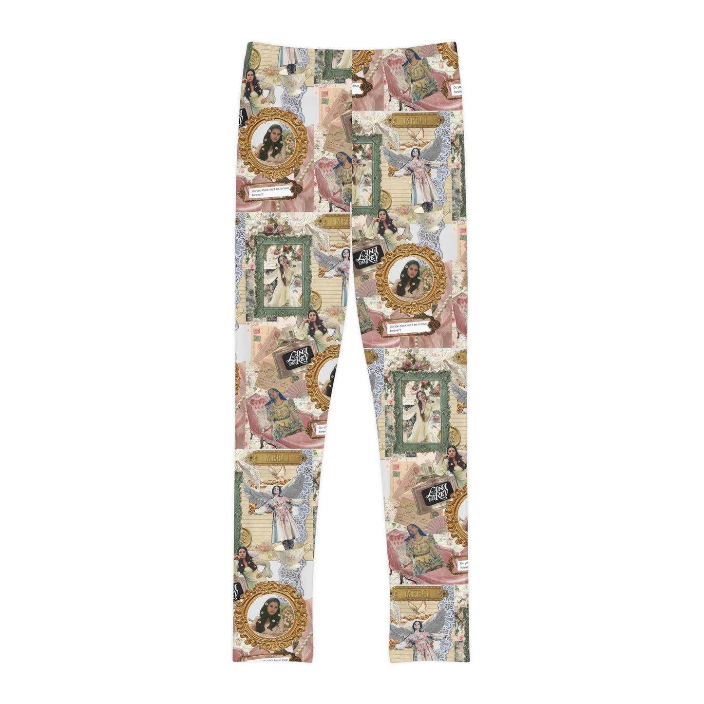 Lana Del Rey Victorian Collage Youth Leggings