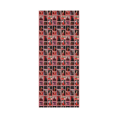 Taylor Swift Red Era Collage Gift Wrap Paper