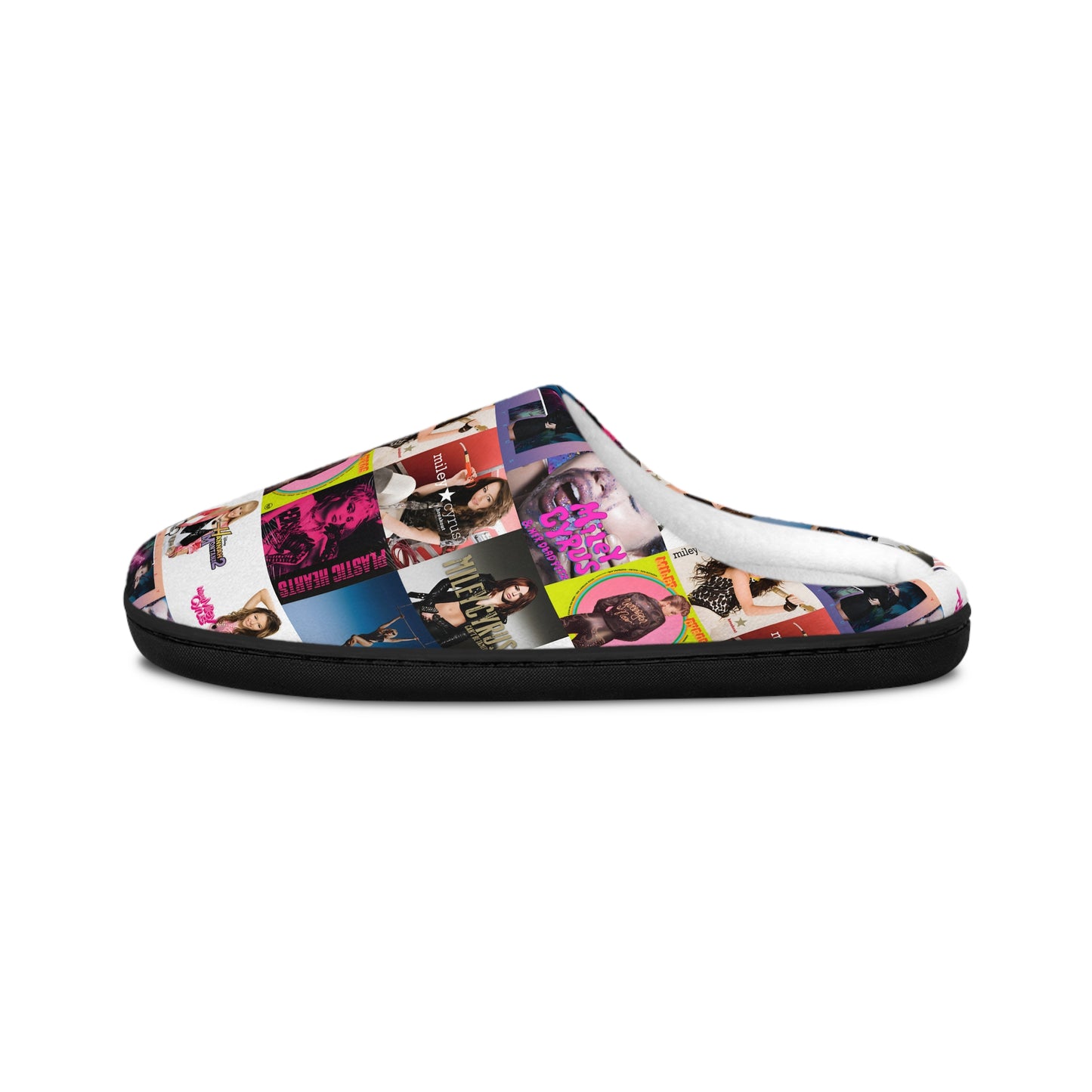 Miley Cyrus Album Cover Collage Women's Indoor Slippers