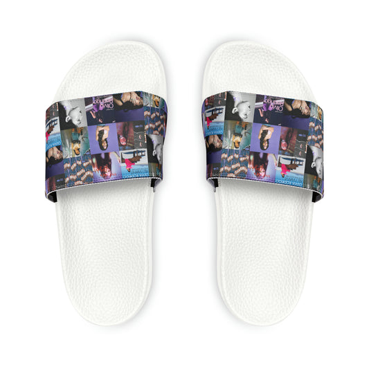Olivia Rodrigo Album Cover Art Collage Women's Slide Sandals