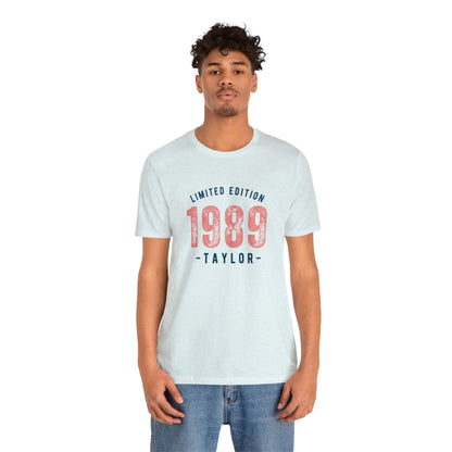 Taylor Swift 1989 Limited Edition Unisex Jersey Short Sleeve Tee Shirt