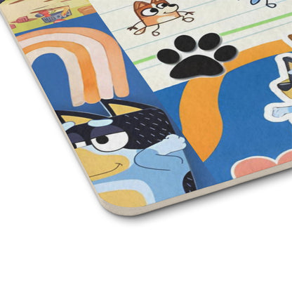 Bluey Playtime Collage Floor Mat