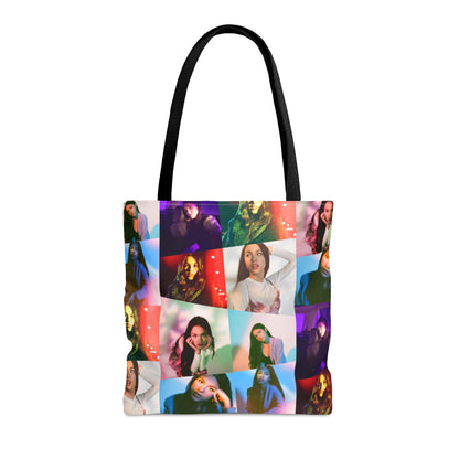 Olivia Rodrigo Portrait Collage Tote Bag