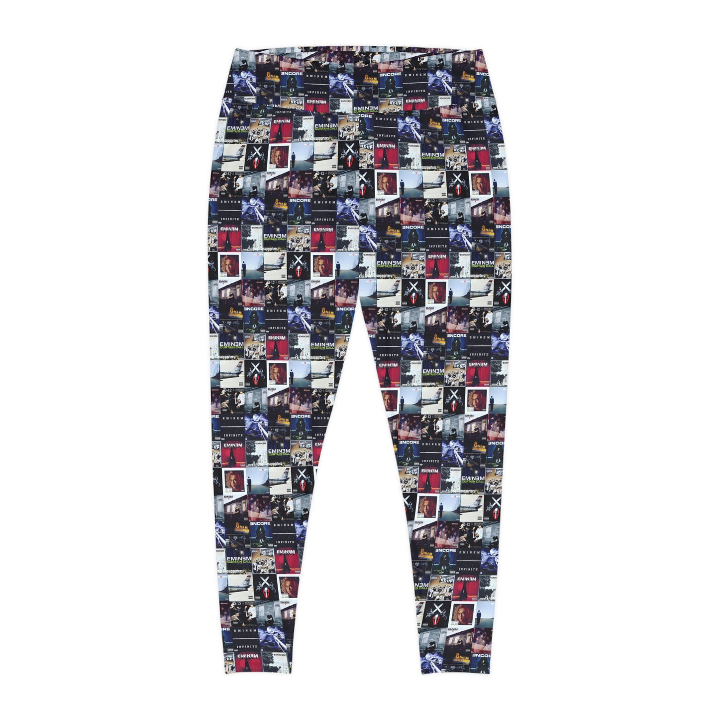 Eminem Album Art Cover Collage Plus Size Leggings