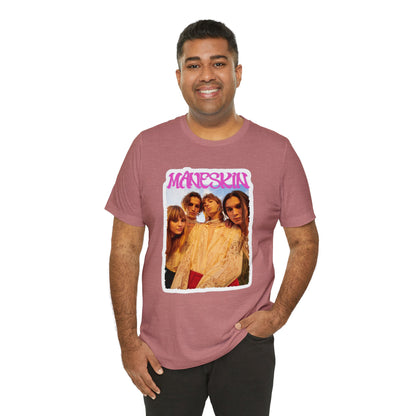 Måneskin Group Photo Unisex Jersey Short Sleeve Tee Shirt