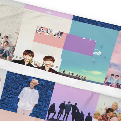 BTS Pastel Aesthetic Collage Plus Size Leggings