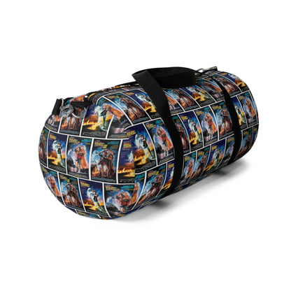 Back To The Future Movie Posters Collage Duffel Bag