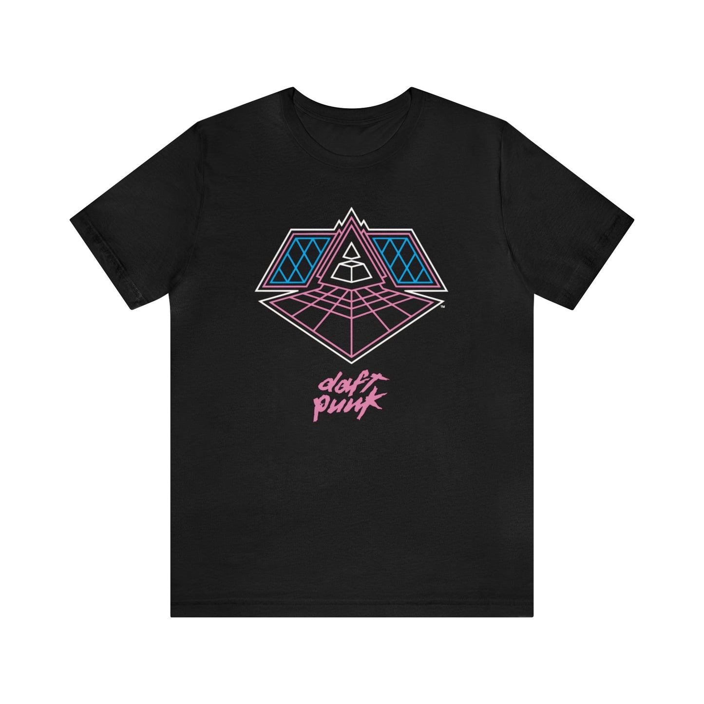 Daft Punk Alive 2007 Logo Unisex Jersey Short Sleeve Tee Shirt