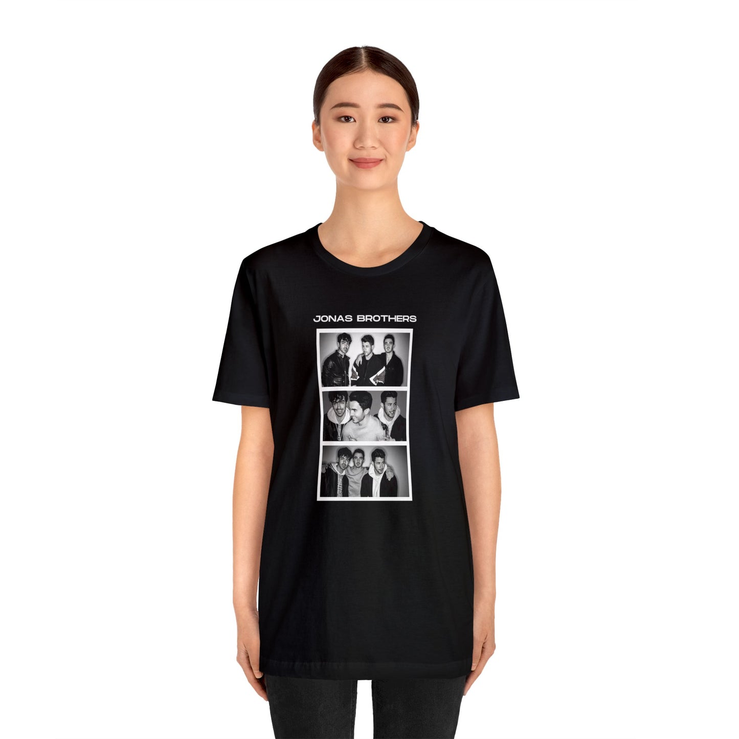 Jonas Brothers Photo Booth Unisex Jersey Short Sleeve Tee Shirt