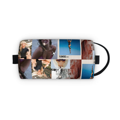 Miley Cyrus Flowers Photo Collage Toiletry Bag