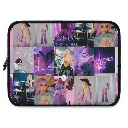 Ava Max Belladonna Photo Collage Laptop Sleeve