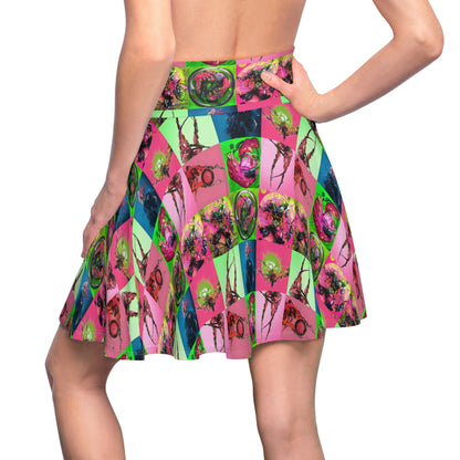 Lady Gaga Dawn of Chromatica Mosaic Women's Skater Skirt