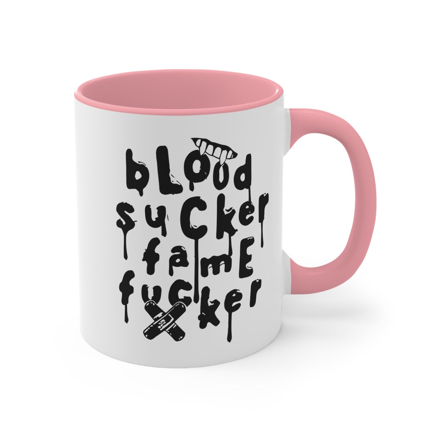 Olivia Rodrigo Blood Sucker Fame Fucker Accent Mugs