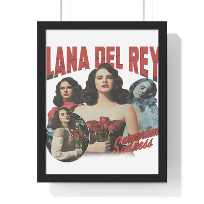 Lana Del Rey Summertime Sadness Framed Print