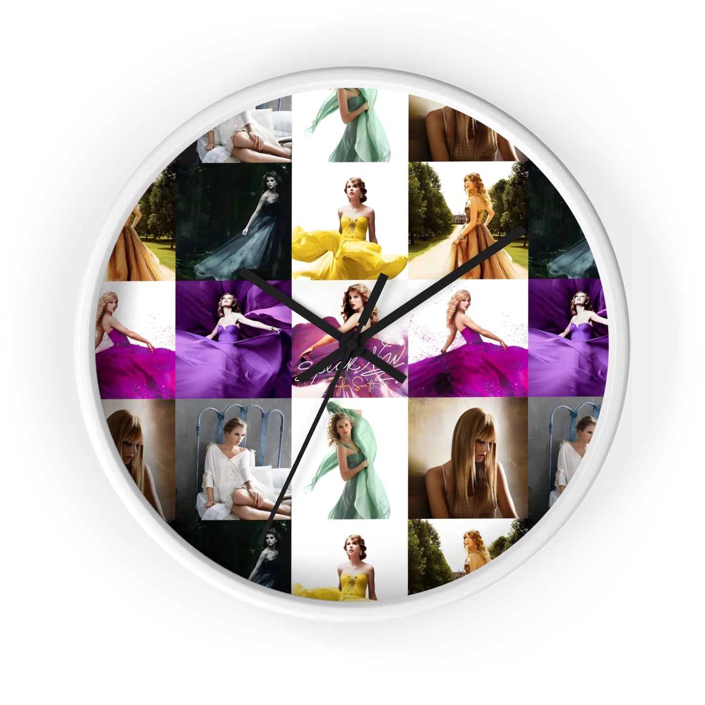 Taylor Swift Speak Now Mosaic Wall Clock