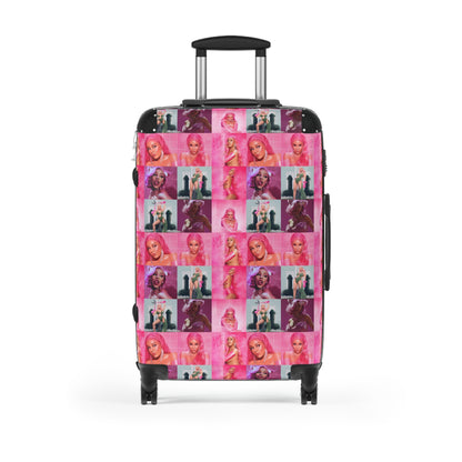 Doja Cat Hot Pink Mosaic Suitcase