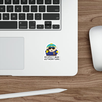 South Park Cartman Respect Mah Autheritah! Die-Cut Stickers