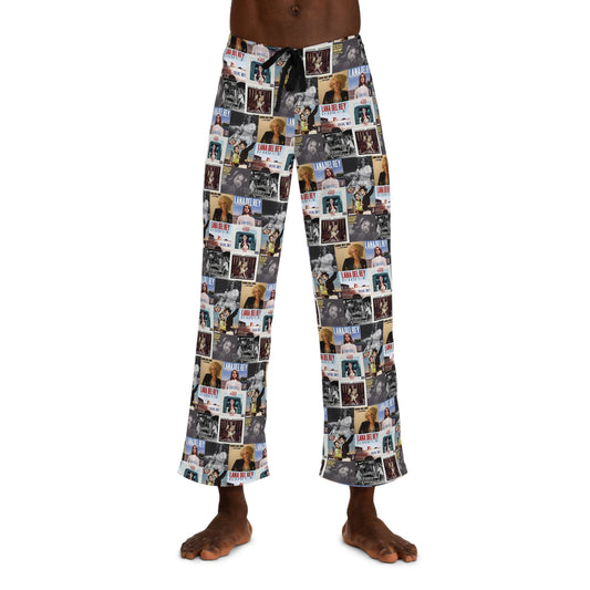 Lana Del Rey Album Cover Collage Men's Pajama Pants