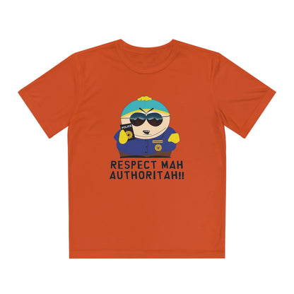 South Park Cartman Respect Mah Autheritah! Youth Competitor Tee