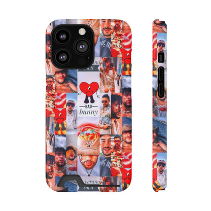 Bad Bunny Un Verano Sin Ti Photo Collage Phone Case With Card Holder