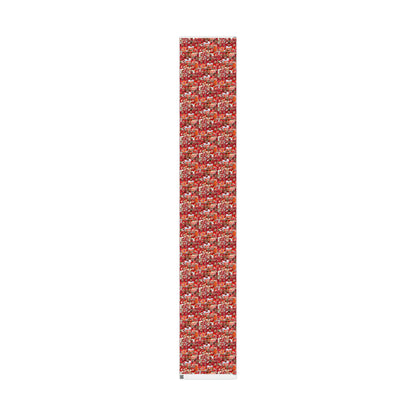 Travis Kelce Chiefs Red Collage Gift Wrapping Paper