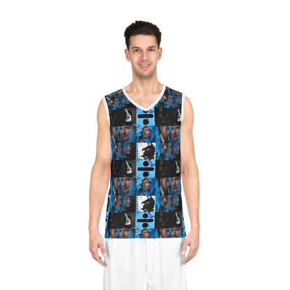 Ed Sheeran Divide Mosaic Basketball Jersey