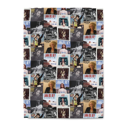 Lana Del Rey Album Cover Collage Duvet Cover