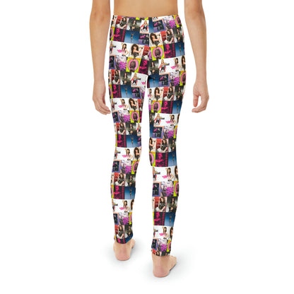 Miley Cyrus Album Cover Collage Youth Leggings