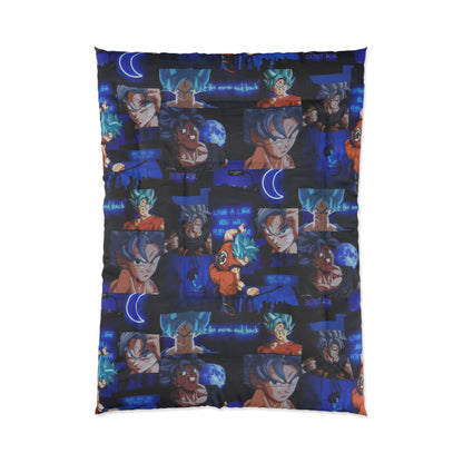 Dragon Ball Z Saiyan Moonlight Collage Comforter