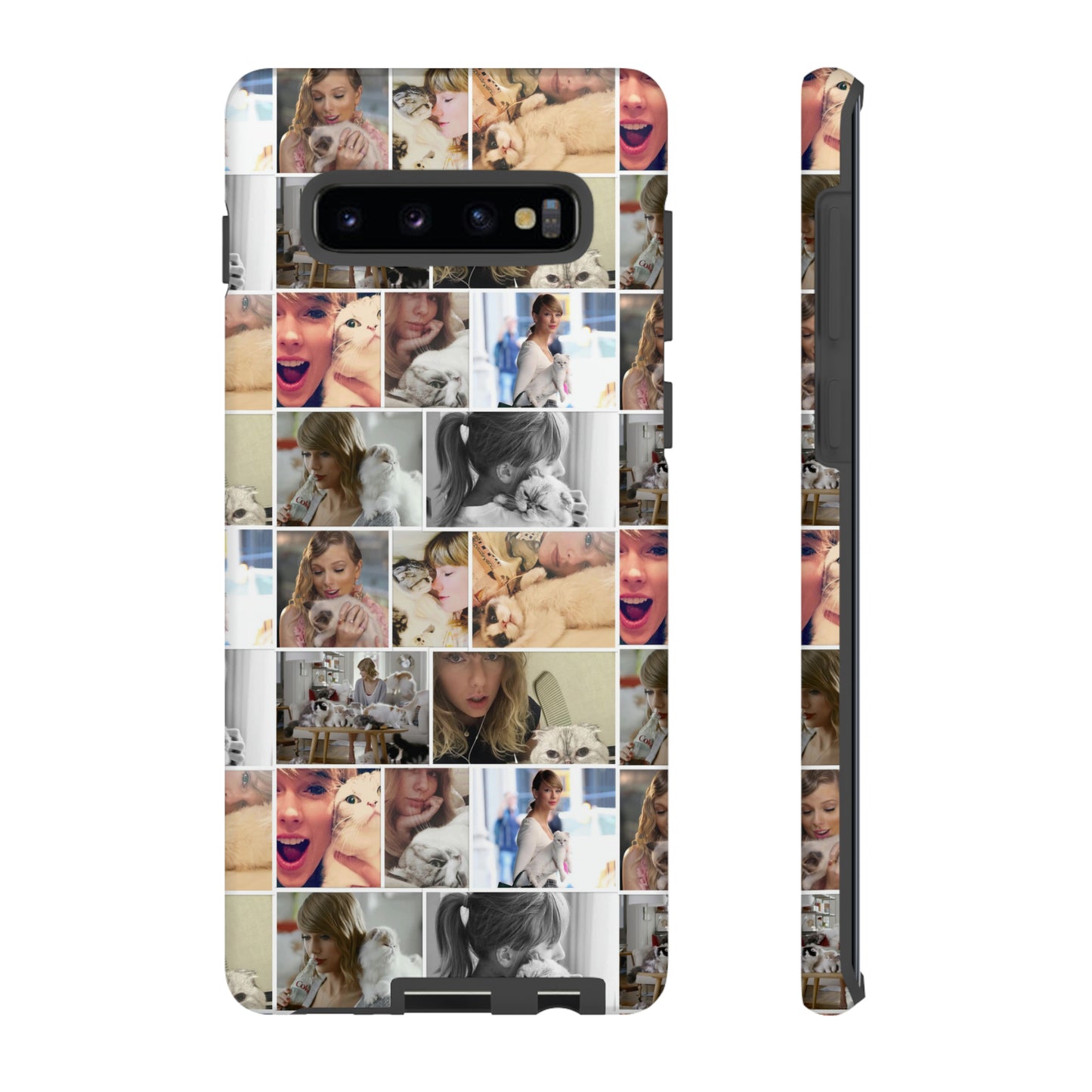 Taylor Swift's Cats Collage Pattern Tough Phone Case