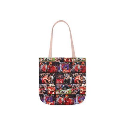 Kansas City Chiefs Superbowl LVIII Championship Victory Collage Polyester Canvas Tote Bag