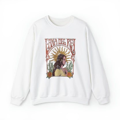 Lana Del Rey Vintage Artwork Unisex Heavy Blend Crewneck Sweatshirt