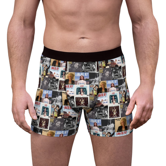 Lana Del Rey Album Cover Collage Men's Boxer Briefs Underwear