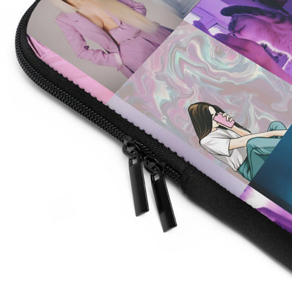 Ava Max Belladonna Photo Collage Laptop Sleeve