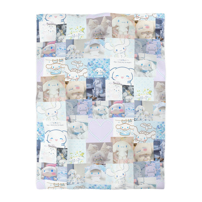 Cinnamoroll I Love You So Mush Photo Collage Microfiber Duvet Cover