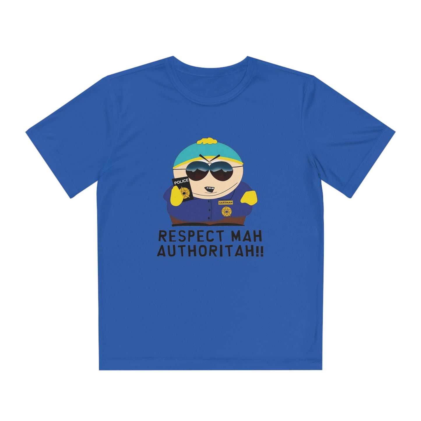 South Park Cartman Respect Mah Autheritah! Youth Competitor Tee