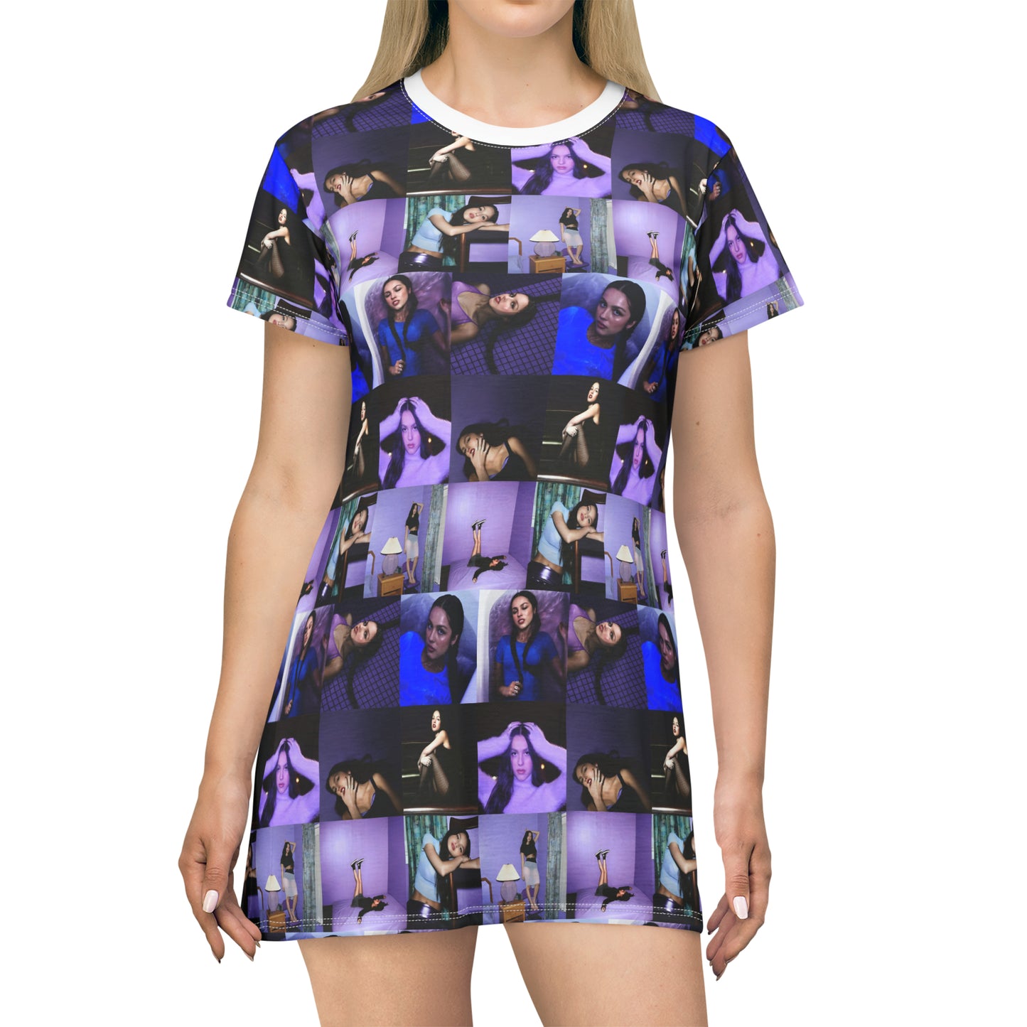 Olivia Rodrigo Guts Mosaic T-Shirt Dress