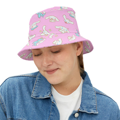 Cinnamoroll Playing Around Pattern Bucket Hat