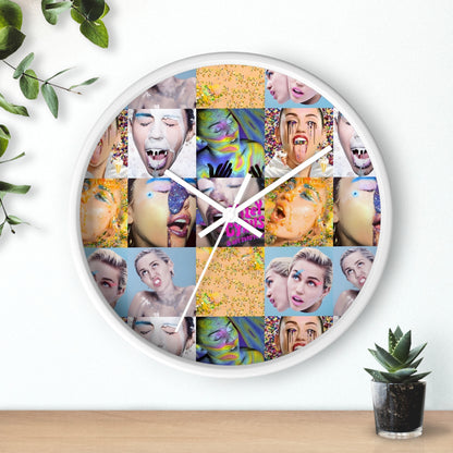 Miley Cyrus & Her Dead Petz Mosaic Wall Clock