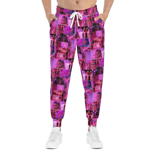 Ariana Grande 7 Rings Collage Athletic Jogger Sweatpants
