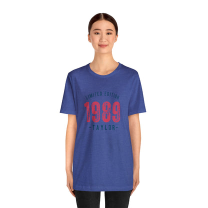 Taylor Swift 1989 Limited Edition Unisex Jersey Short Sleeve Tee Shirt