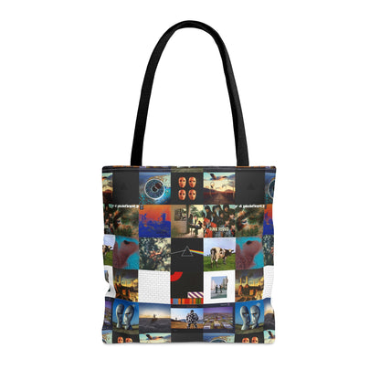 Pink Floyd Album Cover Collage Tote Bag