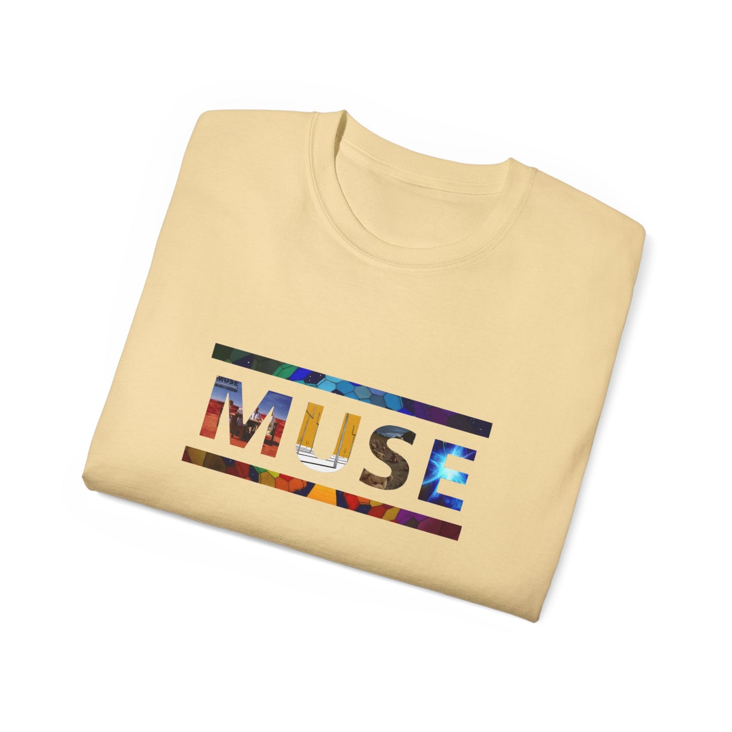 Muse Album Art Letters Unisex Ultra Cotton Tee