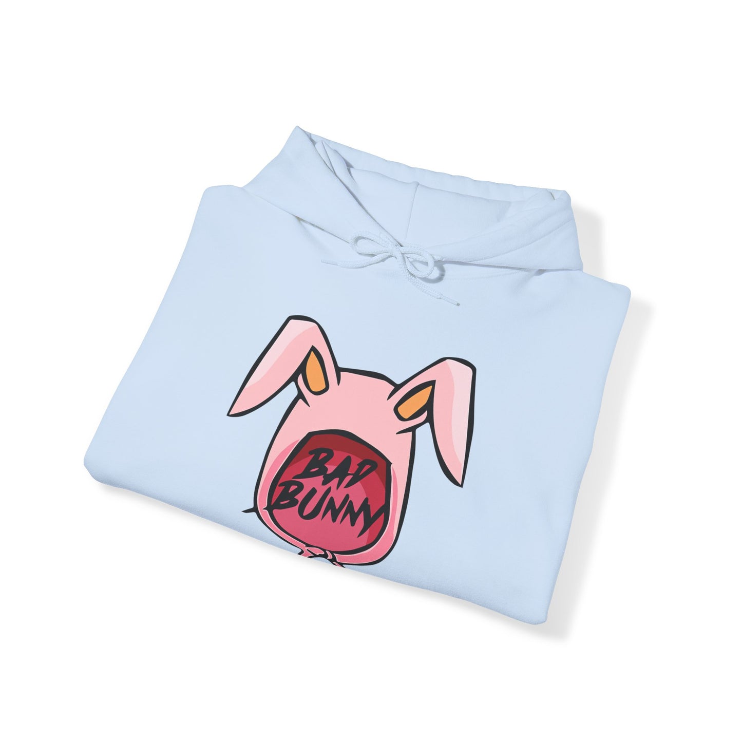 Bad Bunny Hoodie Logo Unisex Heavy Blend Hooded Sweatshirt