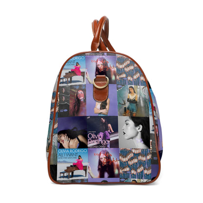 Olivia Rodrigo Album Cover Art Collage Waterproof Travel Bag