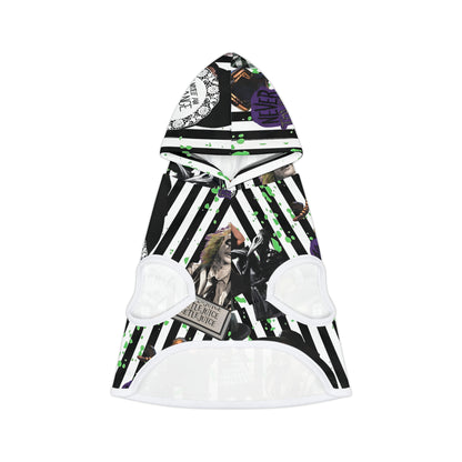 Beetlejuice Strange And Unusual Collage Pet Hoodie